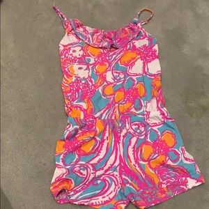 lilly pulitzer feeling tanked romper girls